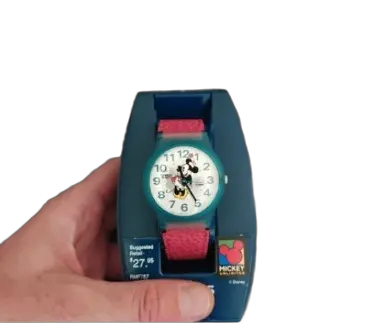 Lorus Mickey Mouse Disney Unlimited watch with pink strap